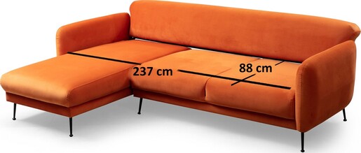 Kutna garnitura SEVILLA lijeva, Sevilla Corner Left (Chl+3R)