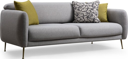 Trosjed SEVILLA- svijetlo siva, Sevilla 3 Seater - Grey