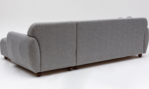 Kutna garnitura EDDY svijetlo siva lijevi kut, Eddy Corner (L3-CHL) - Light Grey