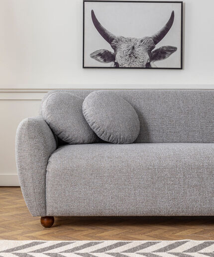 Kutna garnitura EDDY svijetlo siva lijevi kut, Eddy Corner (L3-CHL) - Light Grey