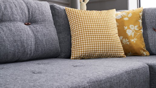 Kutna garnitura na razvlačenje, Sivo, Manama Corner Sofa Bed Right - Grey