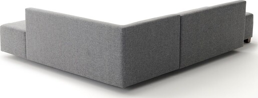 Kutna garnitura na razvlačenje, Sivo, Manama Corner Sofa Bed Right - Grey