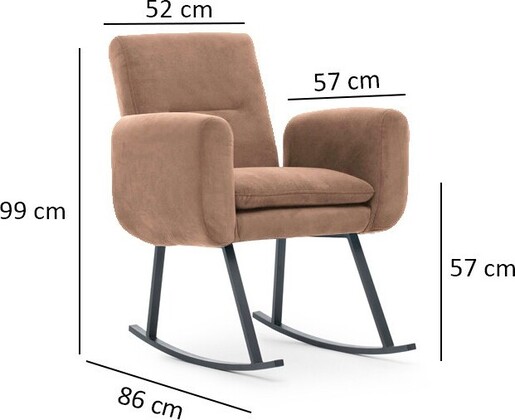 Stolica za ljuljanje JORDAN