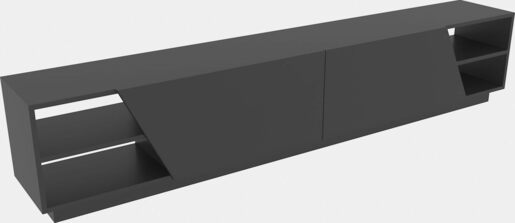 Stalak za televizor, Rhodes - Anthracite