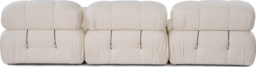 Kutna garnitura Bubble bež L1-O1-1R-PUF