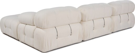 Kutna garnitura Bubble bež L1-O1-1R-PUF