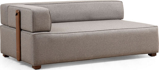 Kutna garnitura GONDOL-4, siva, Gondol-4 (CHL-SOL-CHL-SAĞ-3R) - Grey