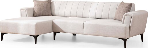 Kutna garnitura na razvlačenje Hamlet lijevi - Ecru