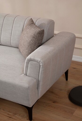 Kutna garnitura na razvlačenje Hamlet lijevi - Ecru