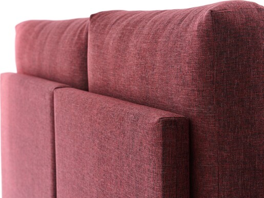 Kutna garnitura na razvlačenje, Bordo crvena, Efsun - Claret Red