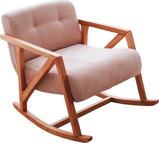 Fotelja Nini Sallanan - ružičasta