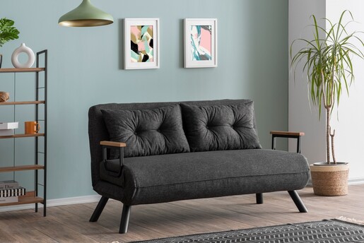 Dvosjed, Sando 2-Seater - Dark Grey