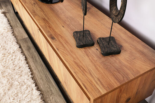 Stalak za televizor, Orah Crno, Lupin 140 - Walnut