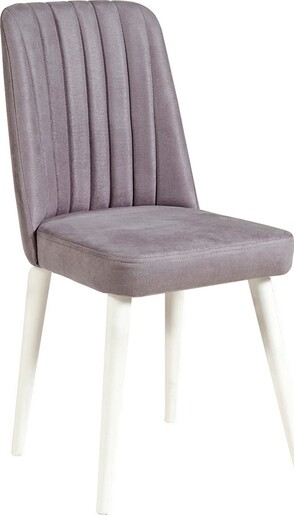 Set stolova i stolica (6 komada), Bijela boja Sivo, Costa 0701 - 2 B