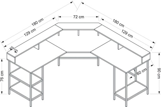 Stol za učenje HARLAN