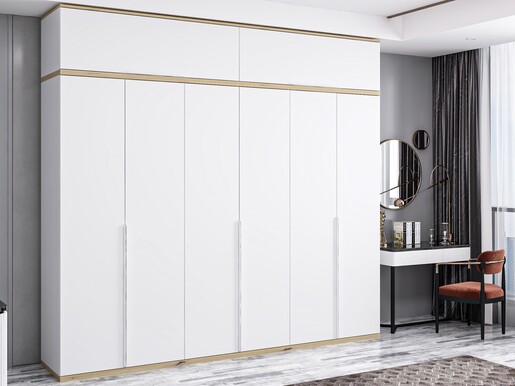 Ormar za odjeću KALE LINE - 8861, bijela boja