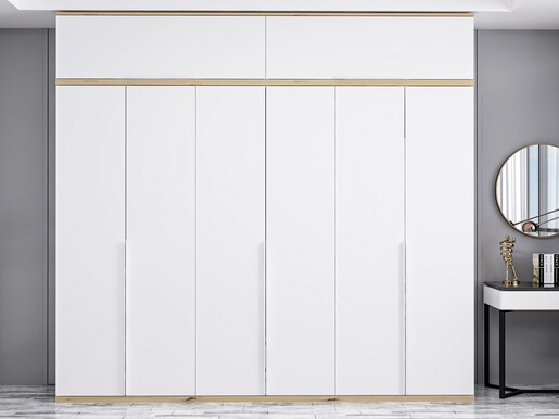 Ormar za odjeću KALE LINE - 8861, bijela boja