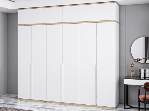 Ormar za odjeću KALE LINE - 8861, bijela boja