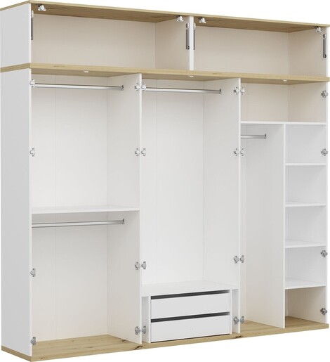 Ormar za odjeću KALE LINE - 8861, bijela boja