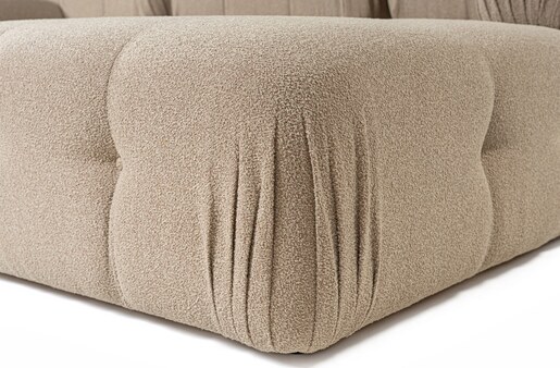 Tabure, Doblo Pouffe  - Peach