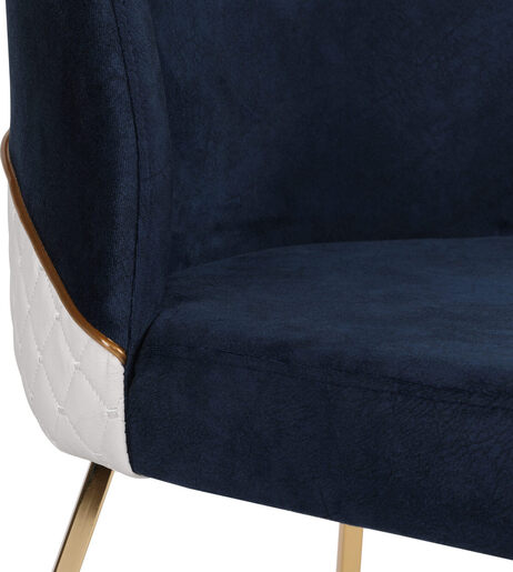 Set stolica (2 komada), Zlato Tamno plava, Madrid 138