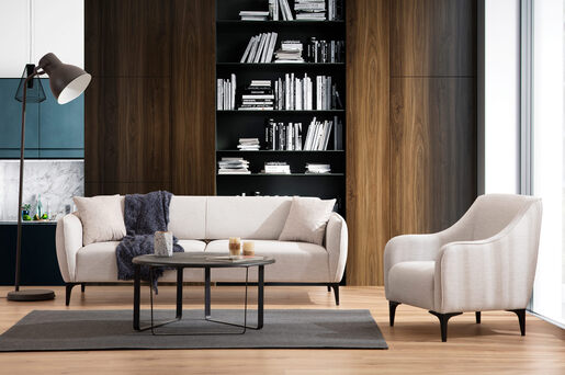 Trosjed, Bijela, Belissimo - Off White