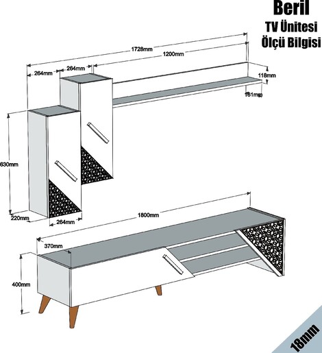 TV jedinica, Beril - Cream