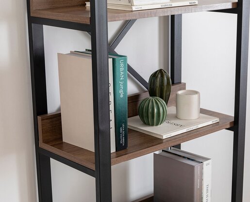 Polica za knjige, Adisa - Walnut