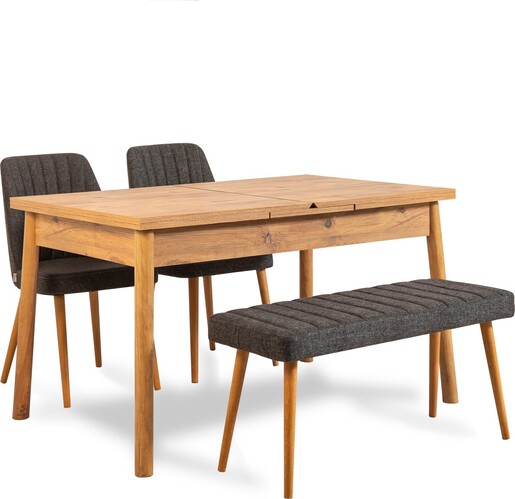 Set stolova i stolica (4 komada), Atlantski bor Antracit, Santiago 1053 - 3 A