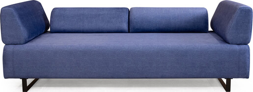 Trosjed na razvlačenje INFINITY plavi, Infinity with Side Table - Blue