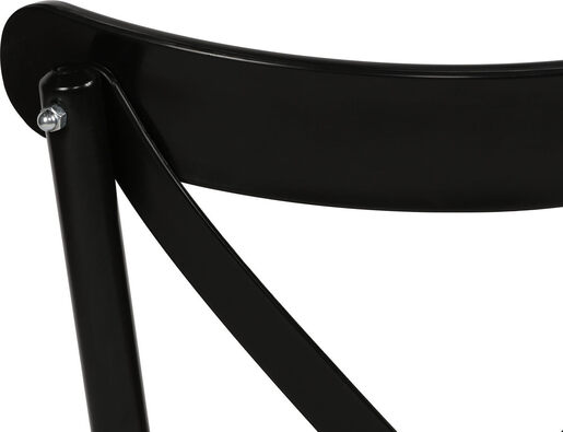 Set stolica (4 komada), Crno, Ekol 1331