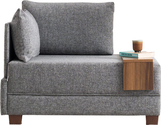 Sofa, Sivo, Fly Armchair Left - Grey