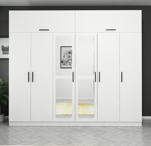 Ormar za odjeću KALE - 3097, bijela boja