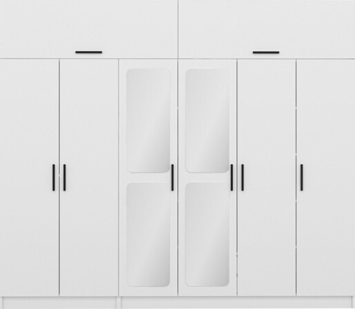 Ormar za odjeću KALE - 3097, bijela boja