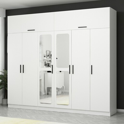 Ormar za odjeću KALE - 3097, bijela boja