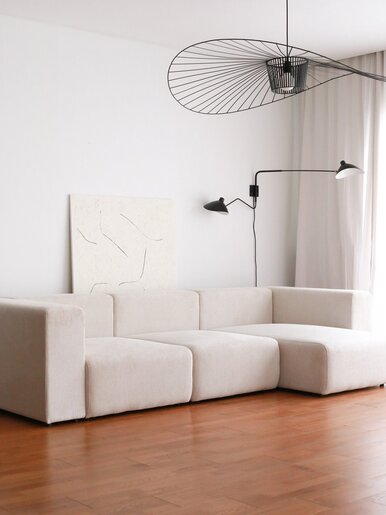 Kutna garnitura Yolo Corner - bijela