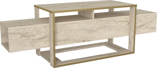 TV stalak BIANCO, boja Travertine
