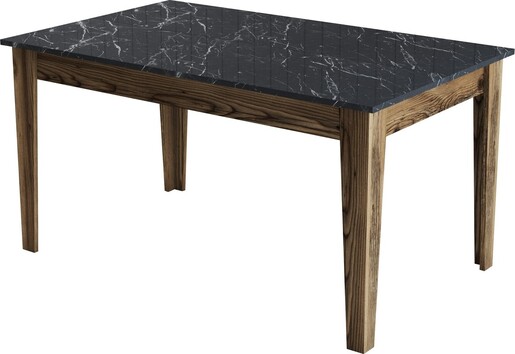 Blagovaonski stol, Milan 518 - Walnut, Black