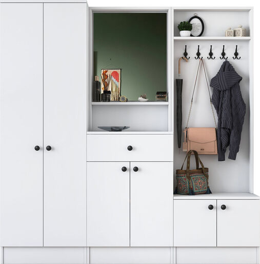 Ormarić, Bijela boja, M2 - 1558