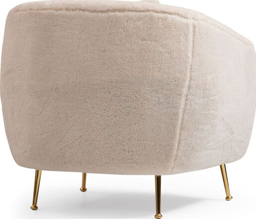 Fotelja wing ISTRIDYE, Istiridye - Beige