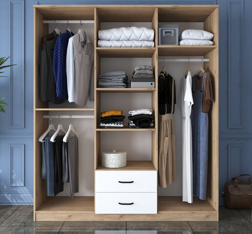 Garderoba, Orah Bijela boja, BA113 - 2337