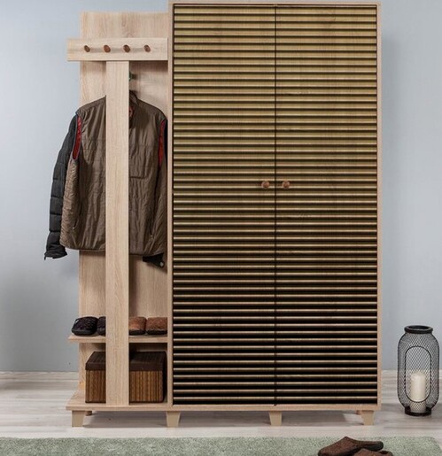 Ormarić, Sonoma hrast, GARMANTO 135-220