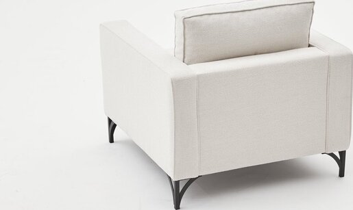 Sofa, Krem Crno, Berlin - Cream, Black