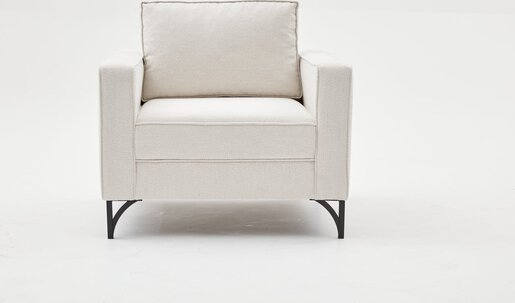 Sofa, Krem Crno, Berlin - Cream, Black