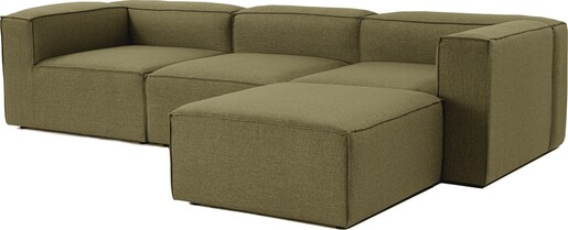 Kutna garnitura Fora - zeleno