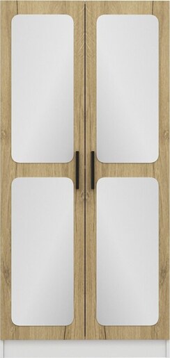 Garderoba, Kale Mirror Walnut - 190