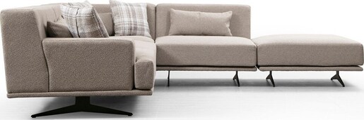 Kutna garnitura BENTLEY CORNER L3, krem, Bentley Corner (L3-C-O1-PUF)