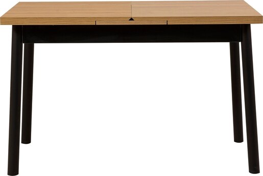 Stol za blagovanje, Crno, Oliver Open -  Karina Black