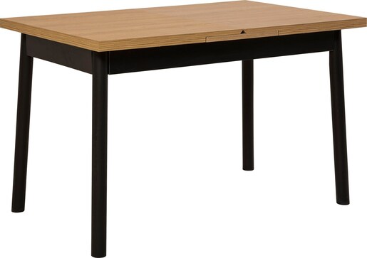 Stol za blagovanje, Crno, Oliver Open -  Karina Black