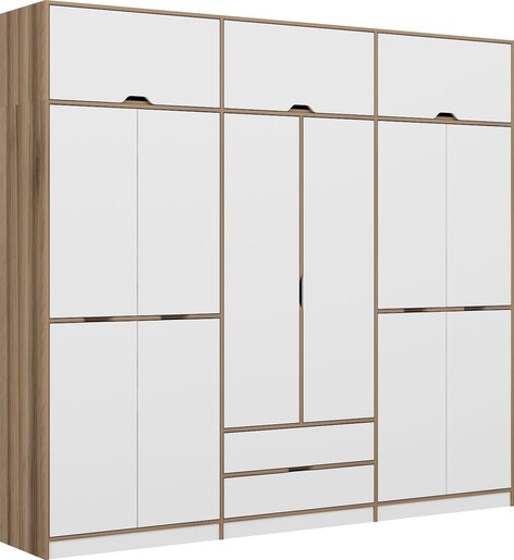 Ormar za odjeću ELINA - 8914, bijela boja, Dore